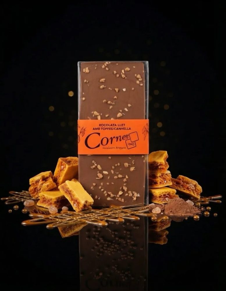 Tableta de Chocolate con Leche Caramelizado y Canela - Imagen 2