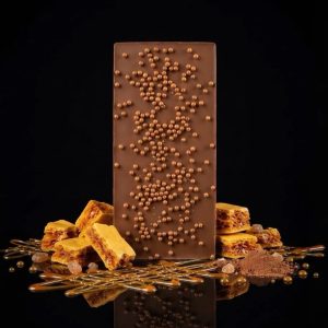 Tableta de Chocolate con Leche Caramelizado y Canela