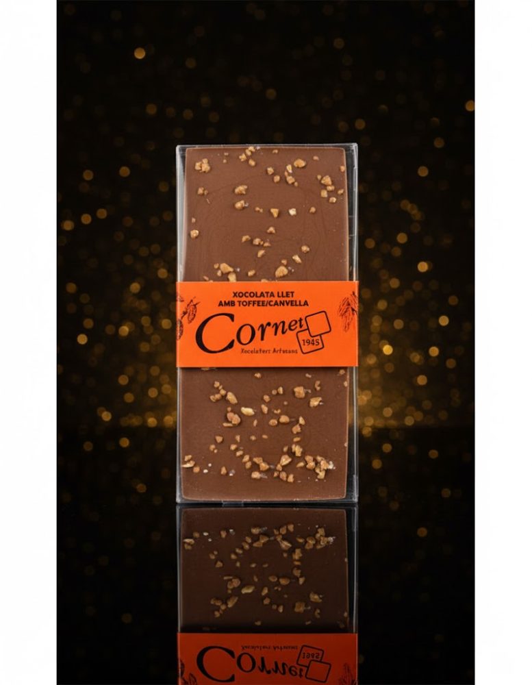 Tableta de Chocolate con Leche Caramelizado y Canela - Imagen 2