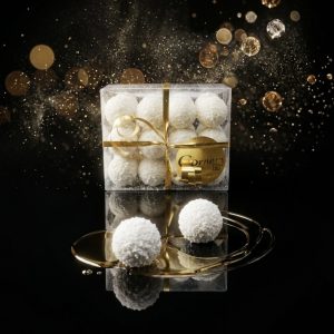 Bolas de Trufa con Nata y Mantequilla al Marc de cava