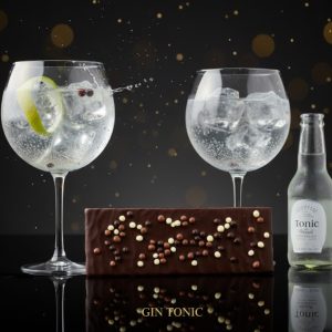 Turrón Artesano Gin Tonic con Base de Mantequilla y Nata Fresca