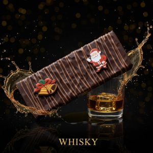 Turrón Artesano de Whisky Escocés con Base de Mantequilla y Nata Fresca