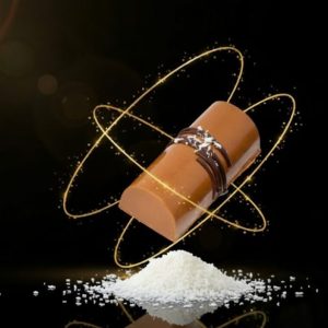 Turrón Mini Crujiente de Coco