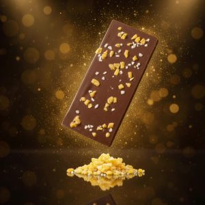 Tableta de Chocolate con Leche Lima, Jazmín y Flor de la Pasión