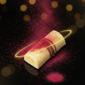 Turrón Mini Crujiente de Yogurt y Frambuesa