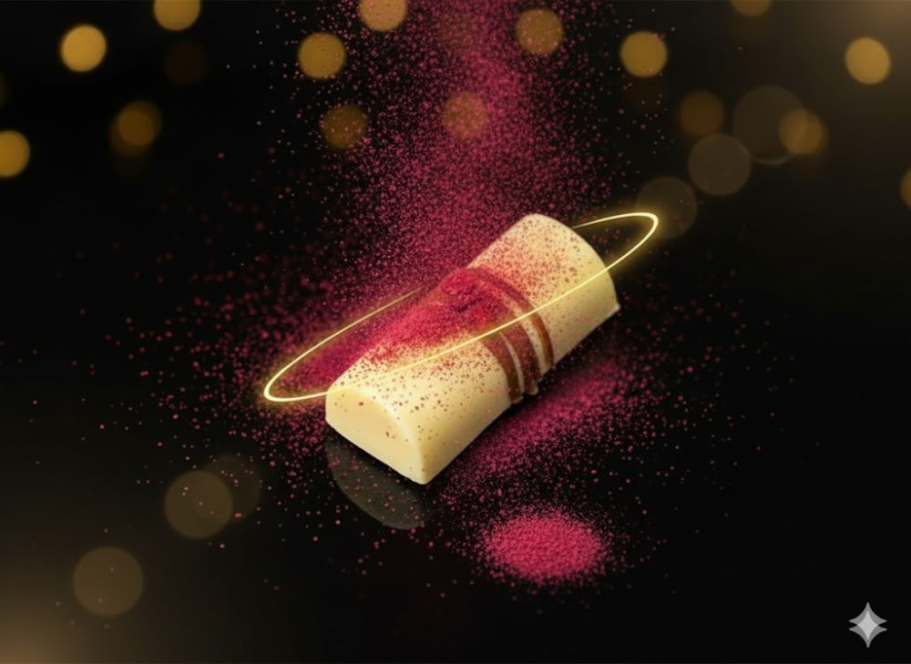 Turrón Mini Crujiente de Yogurt y Frambuesa