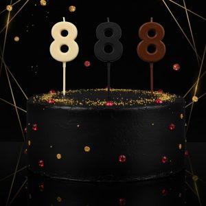 Número de Chocolate con Vela