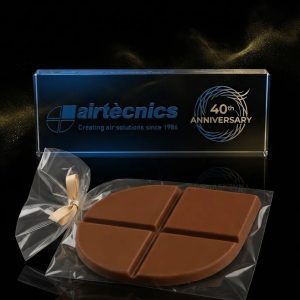 Creación de Moldes y Truqueles Signature Corporate en Chocolate a medida