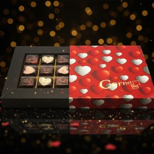 Estuche Edición Especial San Valentin  – Corazones de Bombón (9 Unidades)