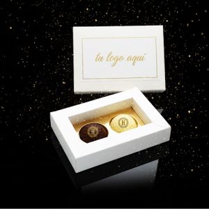 Obsequios Corporativos con Logo Estampado en Chocolate
