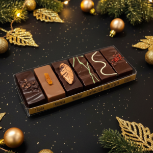 Estuche Colección 6 Turrones Mini Ganache-Trufados Cornet