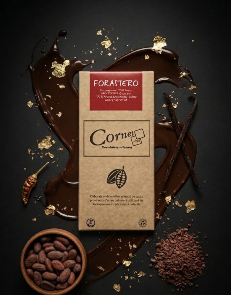Tableta de Chocolate Negro 70% Forastero